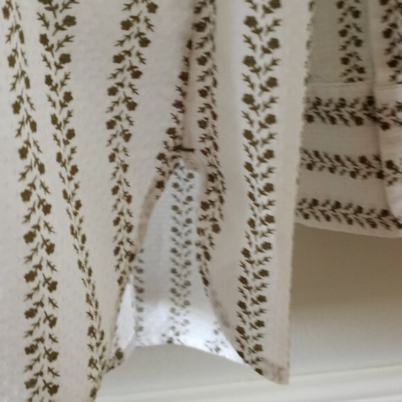 'Talbots' 100% Cotton LS Blouse XL EUC - Picture 7 of 10